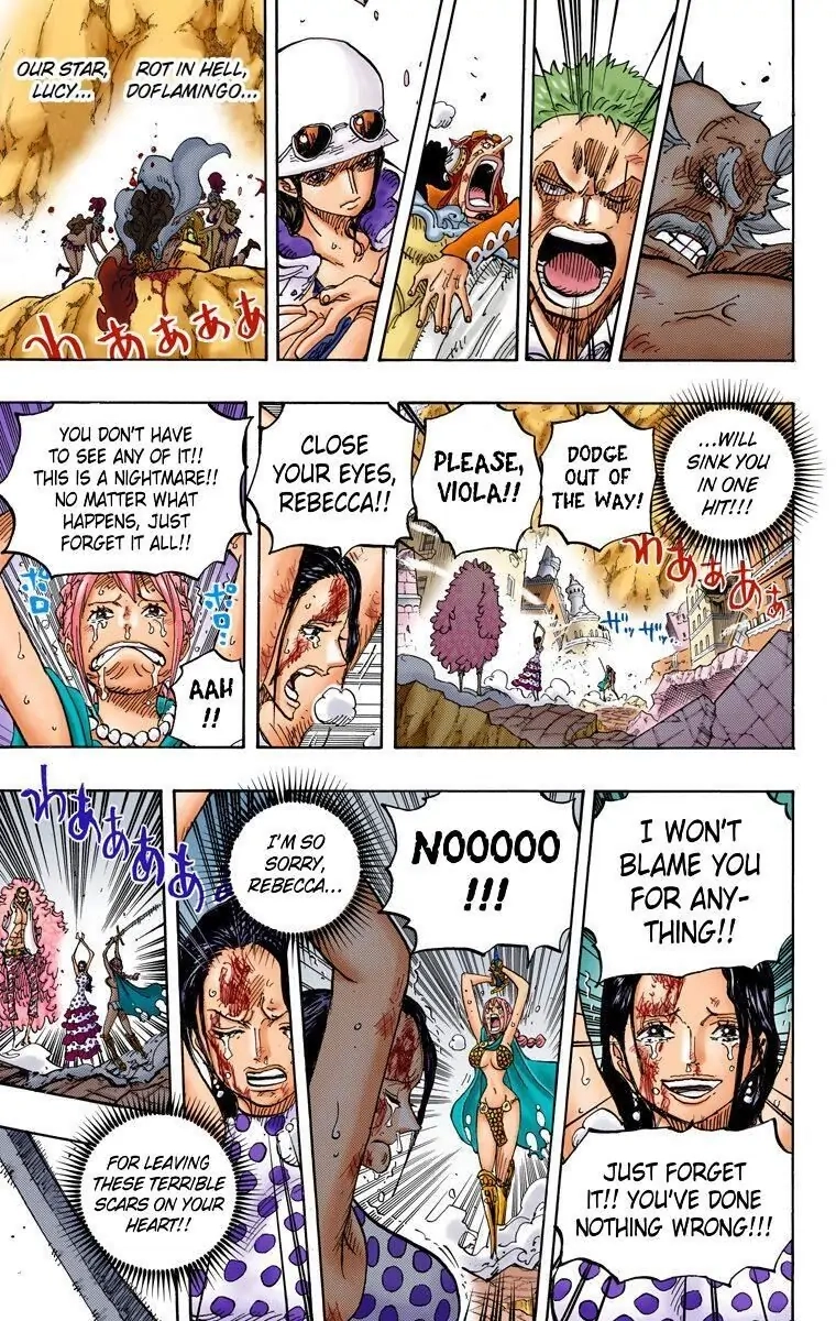One Piece (Official Colored) Chapter 789 page 17 - 