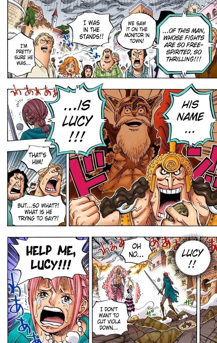 One Piece (Official Colored) Chapter 789 page 10 - 
