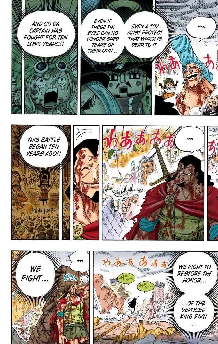 One Piece (Official Colored) Chapter 791 page 14 - 