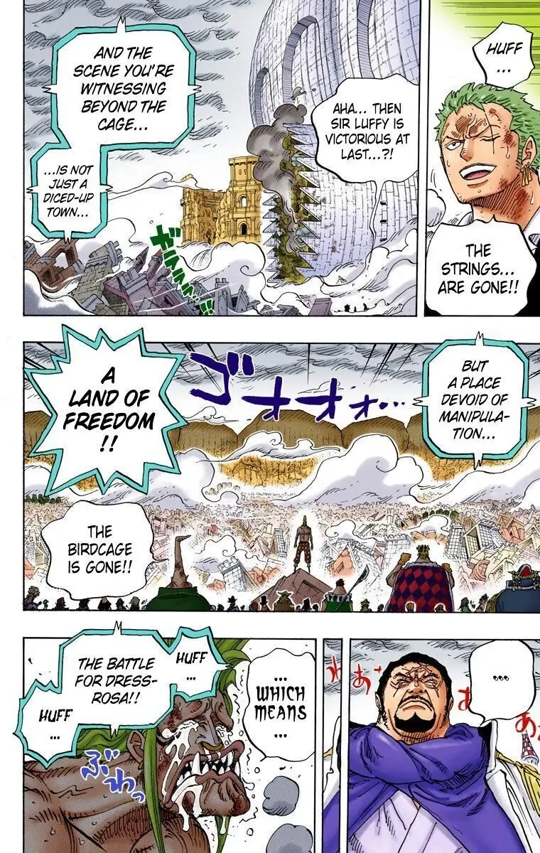 One Piece (Official Colored) Chapter 791 page 9 - 