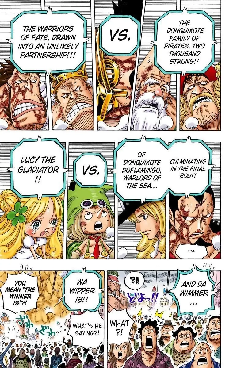 One Piece (Official Colored) Chapter 791 page 10 - 