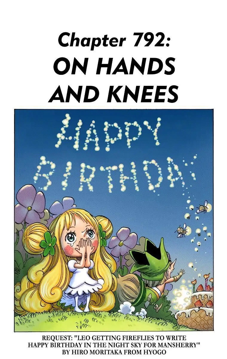 One Piece (Official Colored) Chapter 792 page 1 - 