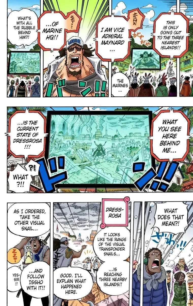 One Piece (Official Colored) Chapter 792 page 10 - 