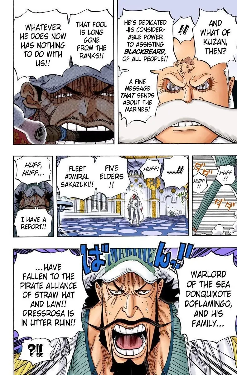 One Piece (Official Colored) Chapter 793 page 5 - 