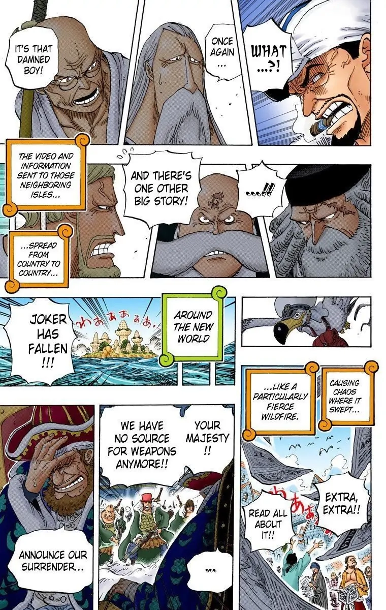One Piece (Official Colored) Chapter 793 page 6 - 