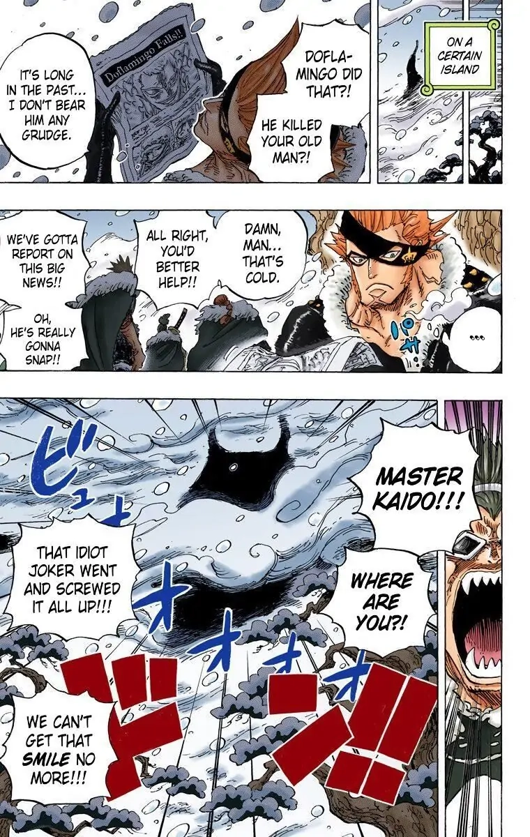 One Piece (Official Colored) Chapter 793 page 10 - 