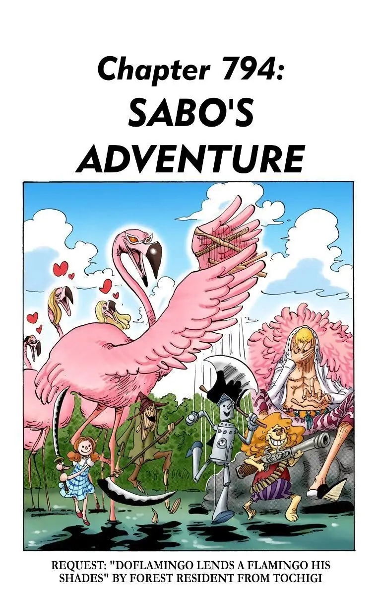 One Piece (Official Colored) Chapter 794 page 1 - 