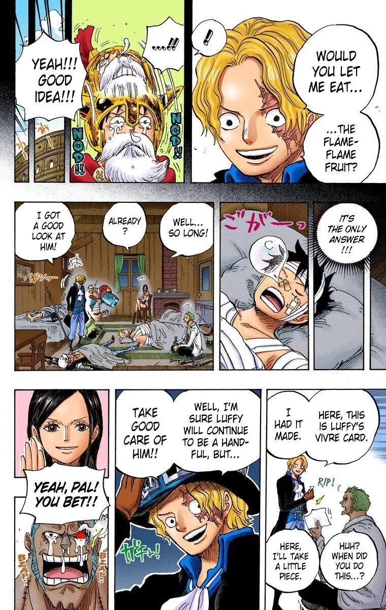 One Piece (Official Colored) Chapter 794 page 14 - 