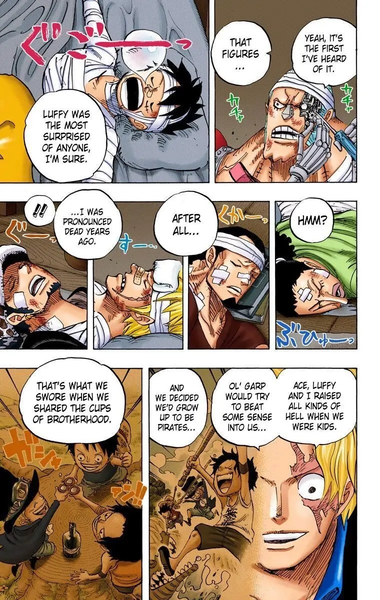 One Piece (Official Colored) Chapter 794 page 3 - 