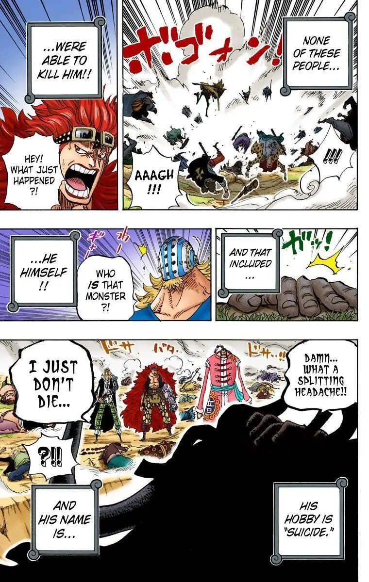 One Piece (Official Colored) Chapter 795 page 15 - 
