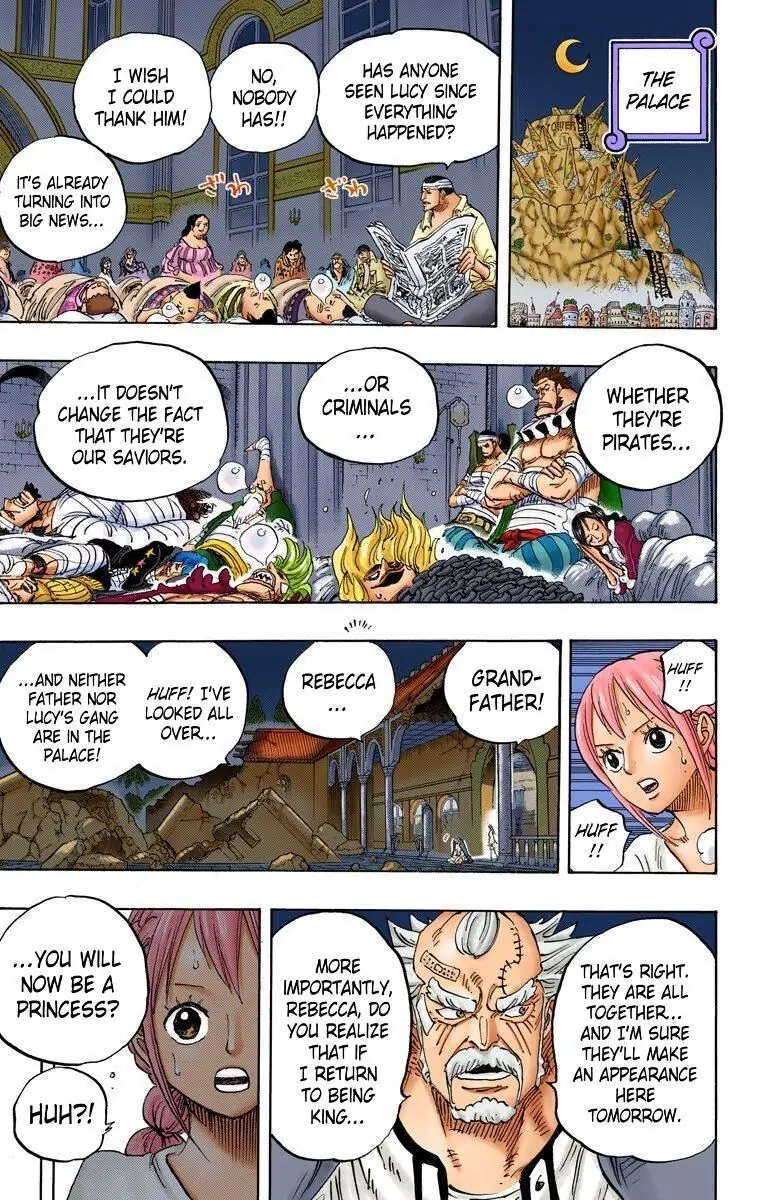 One Piece (Official Colored) Chapter 795 page 3 - 