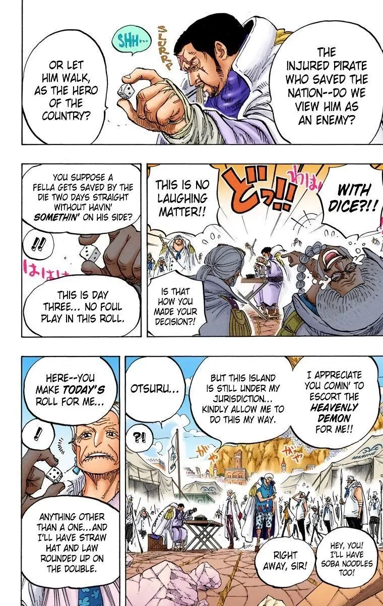 One Piece (Official Colored) Chapter 796 page 11 - 