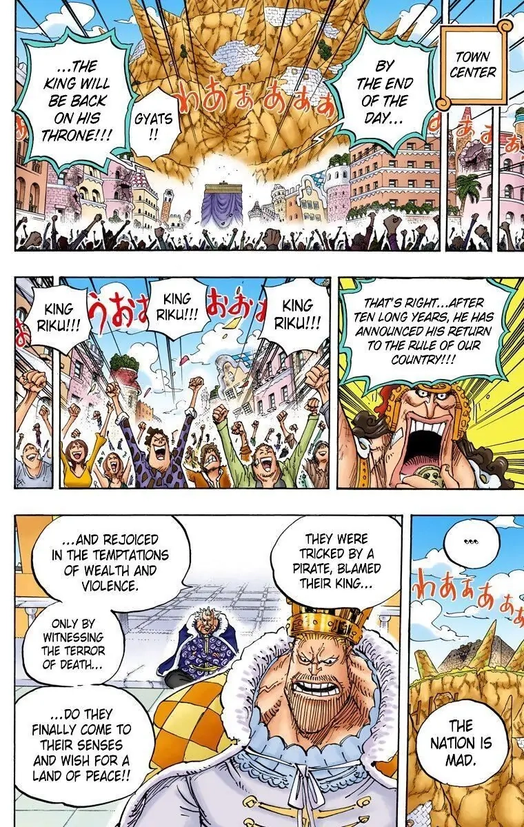 One Piece (Official Colored) Chapter 796 page 13 - 