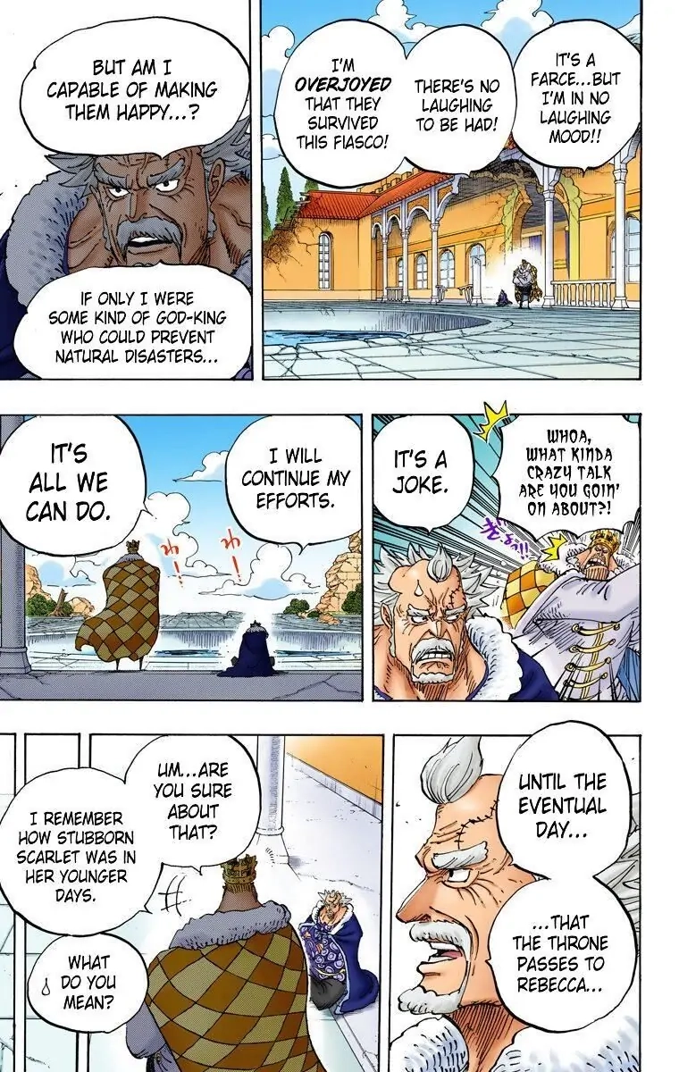 One Piece (Official Colored) Chapter 796 page 14 - 
