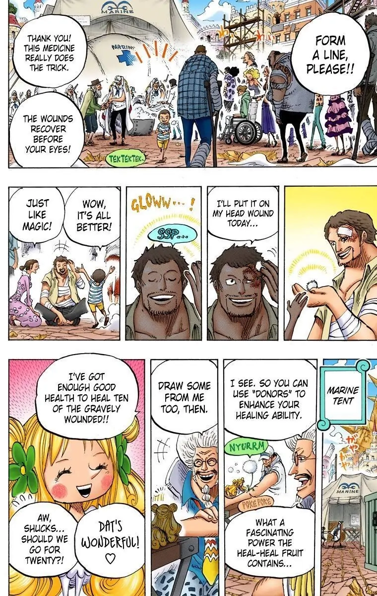 One Piece (Official Colored) Chapter 796 page 17 - 