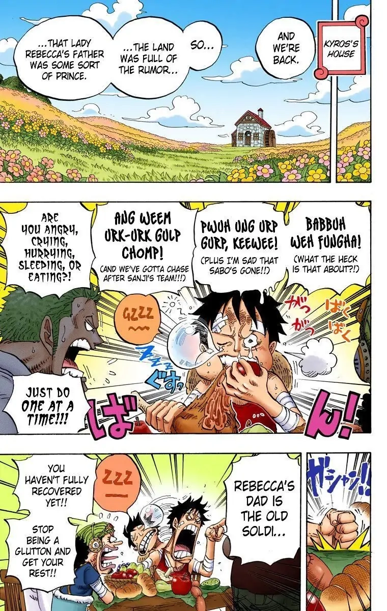 One Piece (Official Colored) Chapter 796 page 18 - 