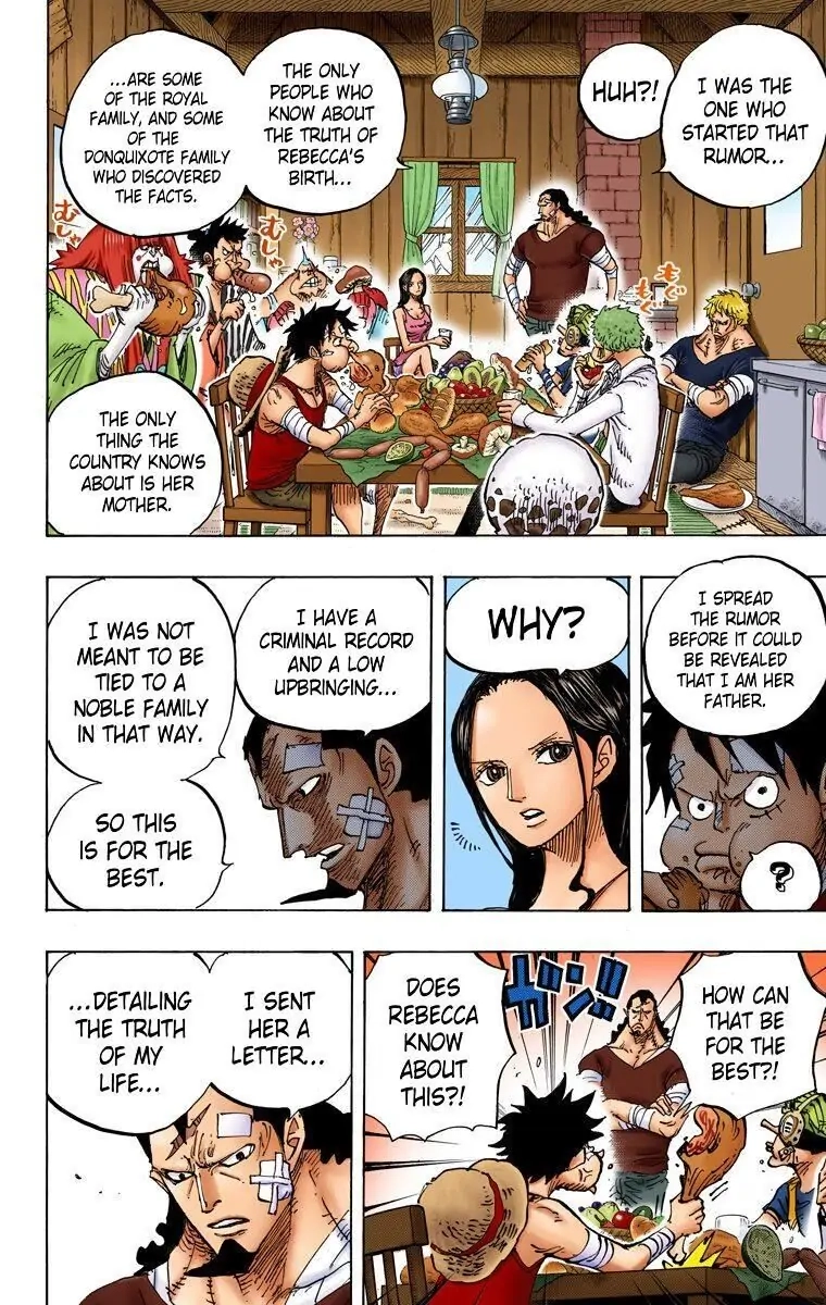 One Piece (Official Colored) Chapter 796 page 19 - 