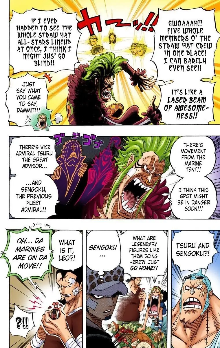 One Piece (Official Colored) Chapter 796 page 21 - 