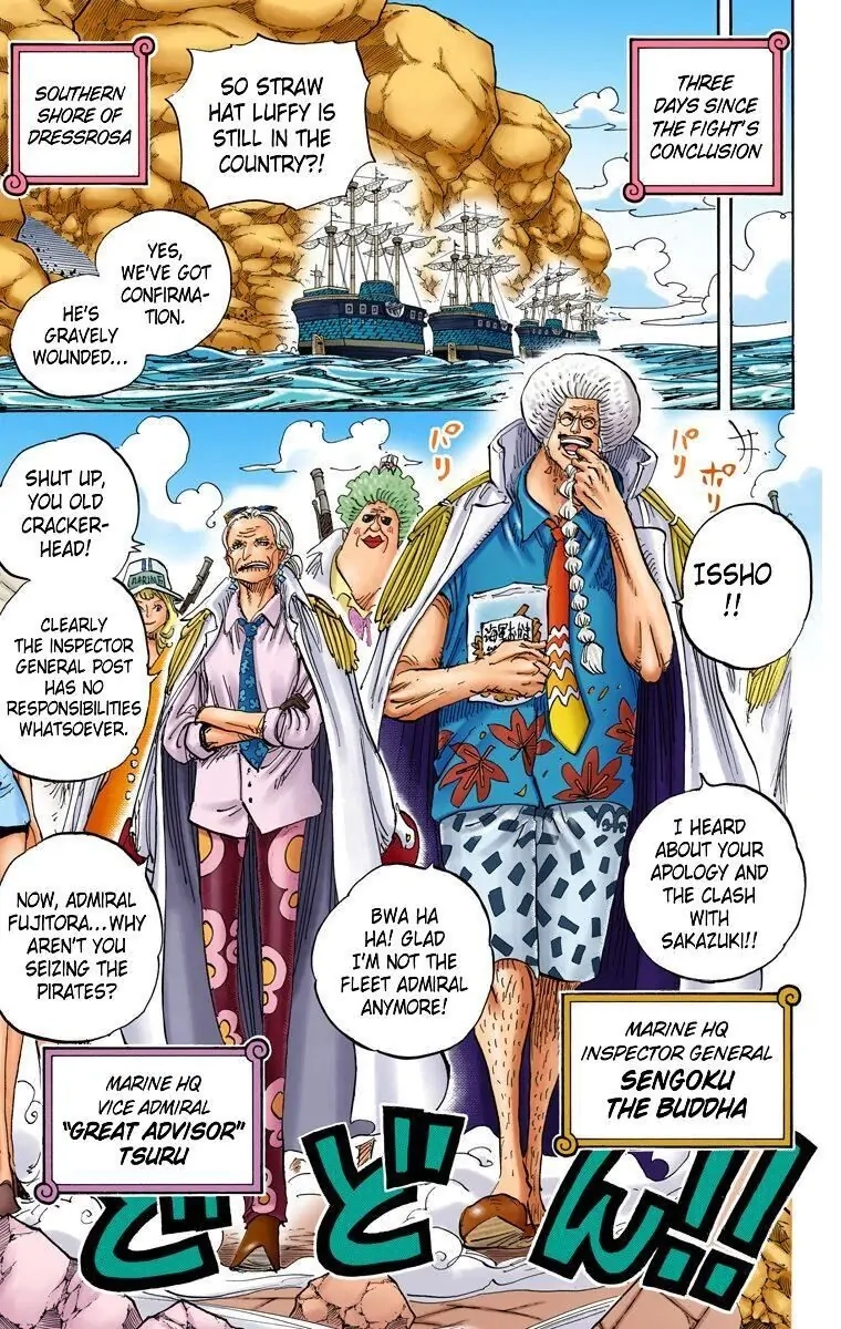 One Piece (Official Colored) Chapter 796 page 10 - 