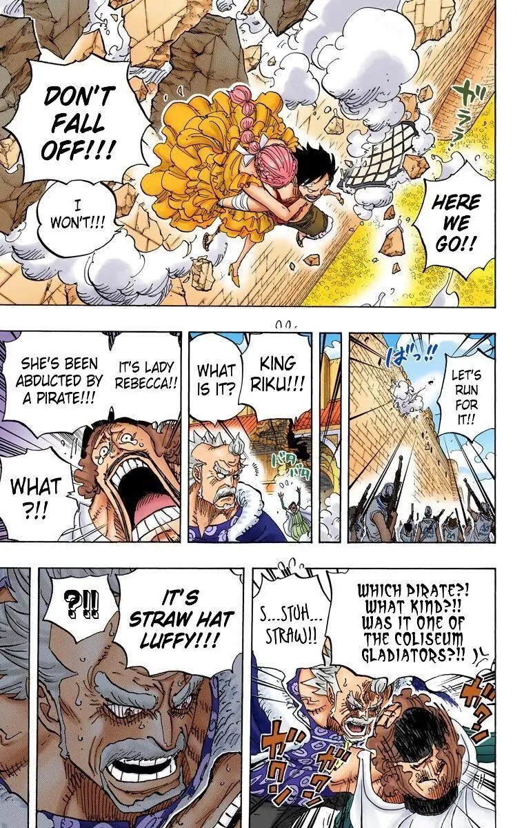 One Piece (Official Colored) Chapter 797 page 9 - 