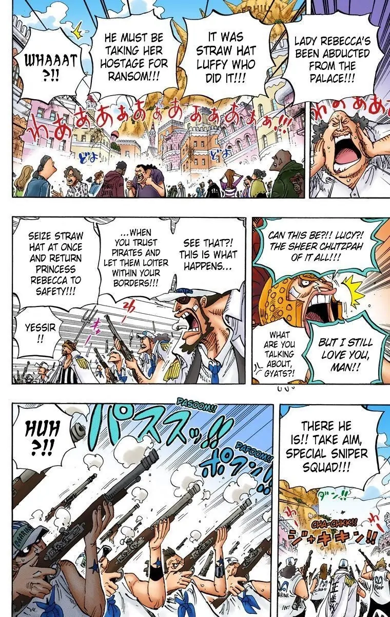 One Piece (Official Colored) Chapter 797 page 10 - 