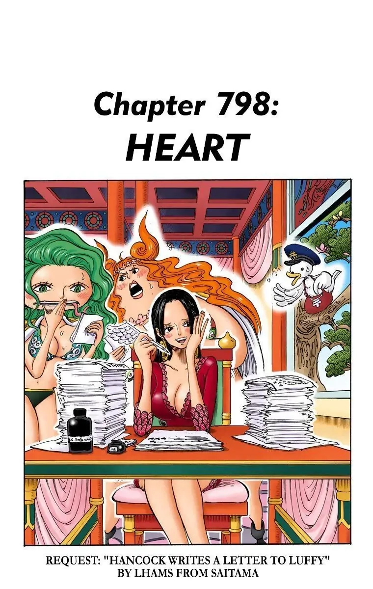 One Piece (Official Colored) Chapter 798 page 1 - 