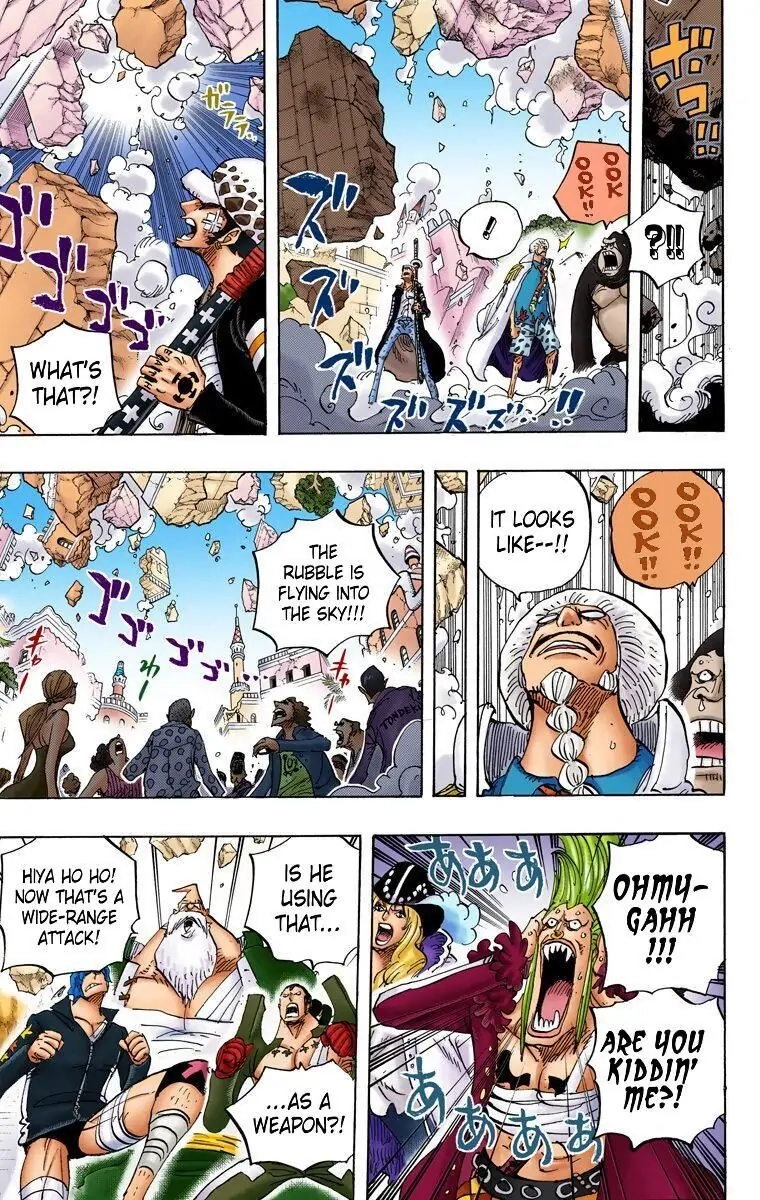 One Piece (Official Colored) Chapter 798 page 11 - 