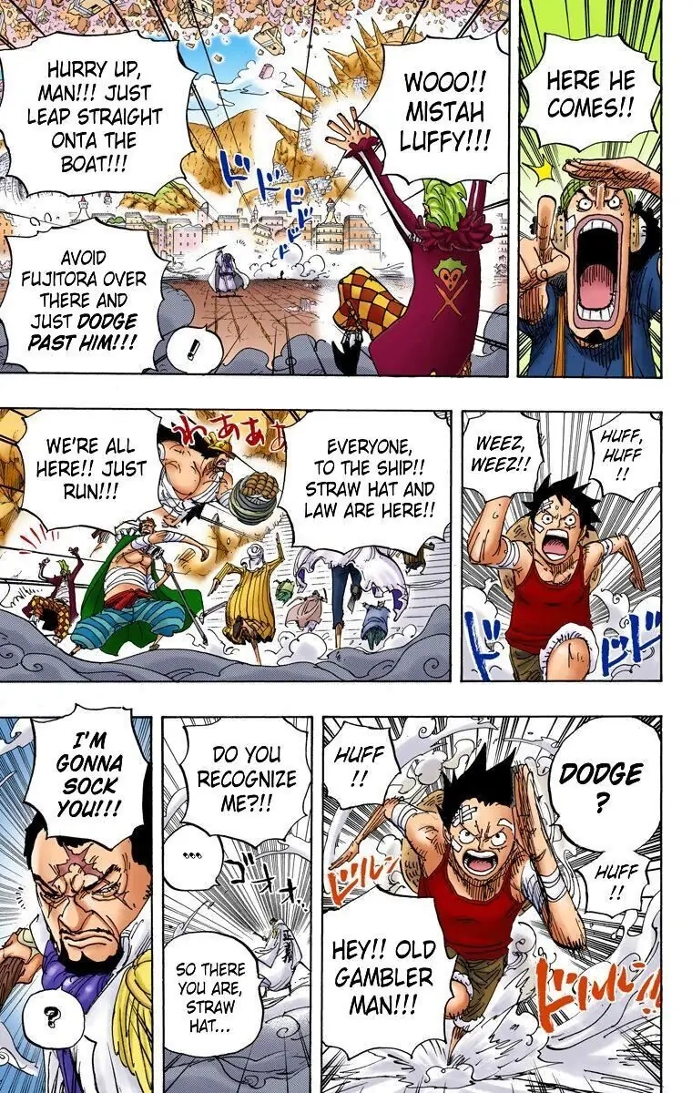 One Piece (Official Colored) Chapter 798 page 14 - 