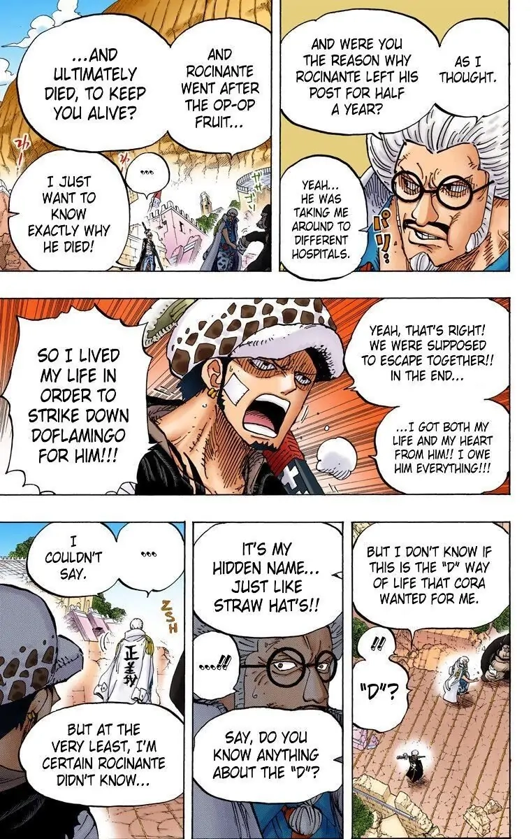 One Piece (Official Colored) Chapter 798 page 9 - 