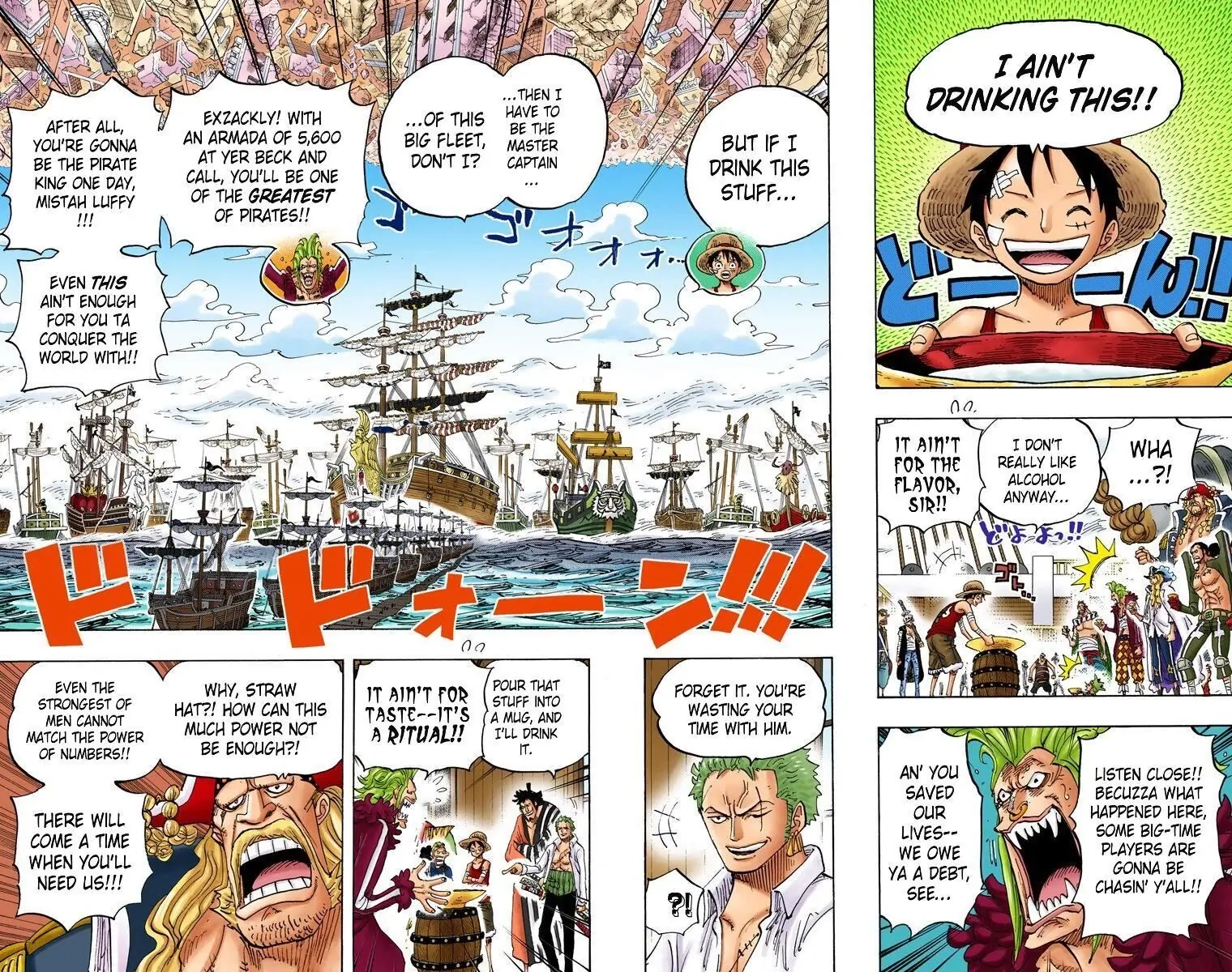One Piece (Official Colored) Chapter 800 page 2 - 