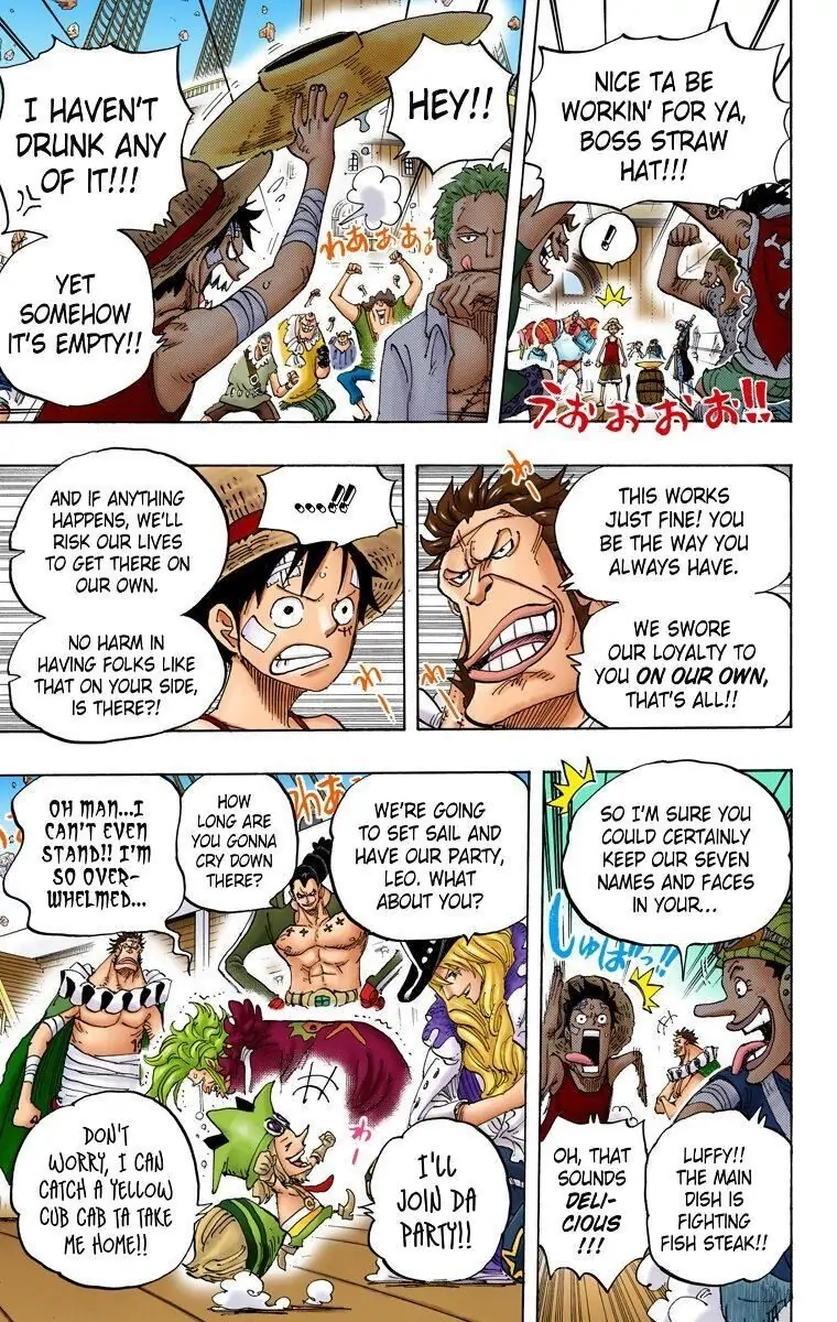 One Piece (Official Colored) Chapter 800 page 11 - 