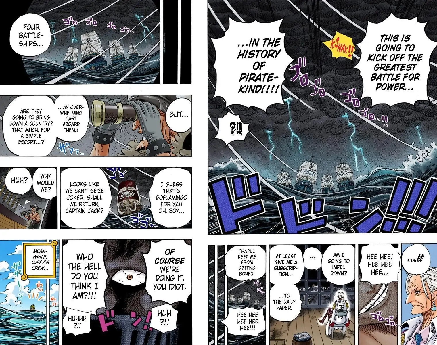One Piece (Official Colored) Chapter 801 page 10 - 