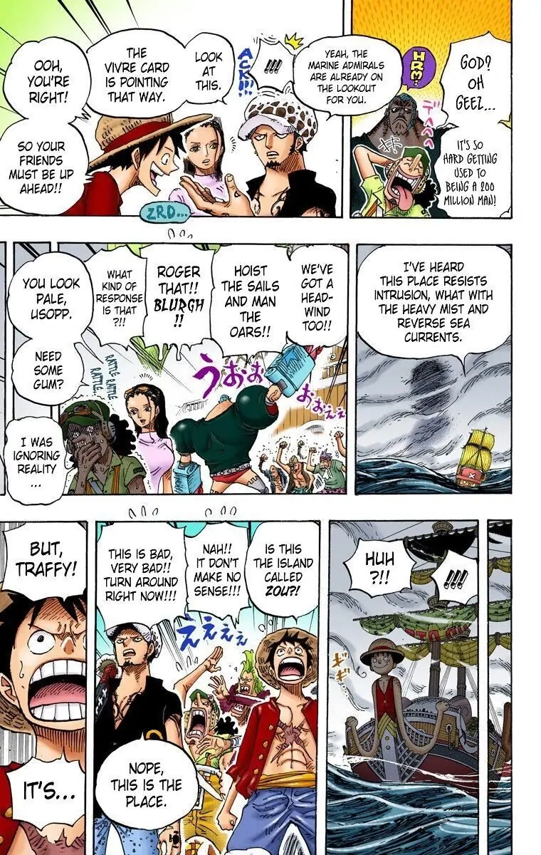 One Piece (Official Colored) Chapter 802 page 13 - 