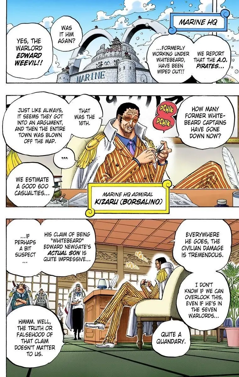 One Piece (Official Colored) Chapter 802 page 6 - 