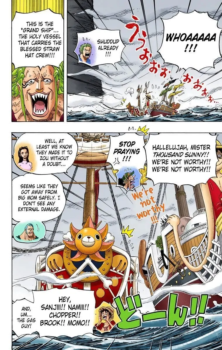 One Piece (Official Colored) Chapter 803 page 2 - 