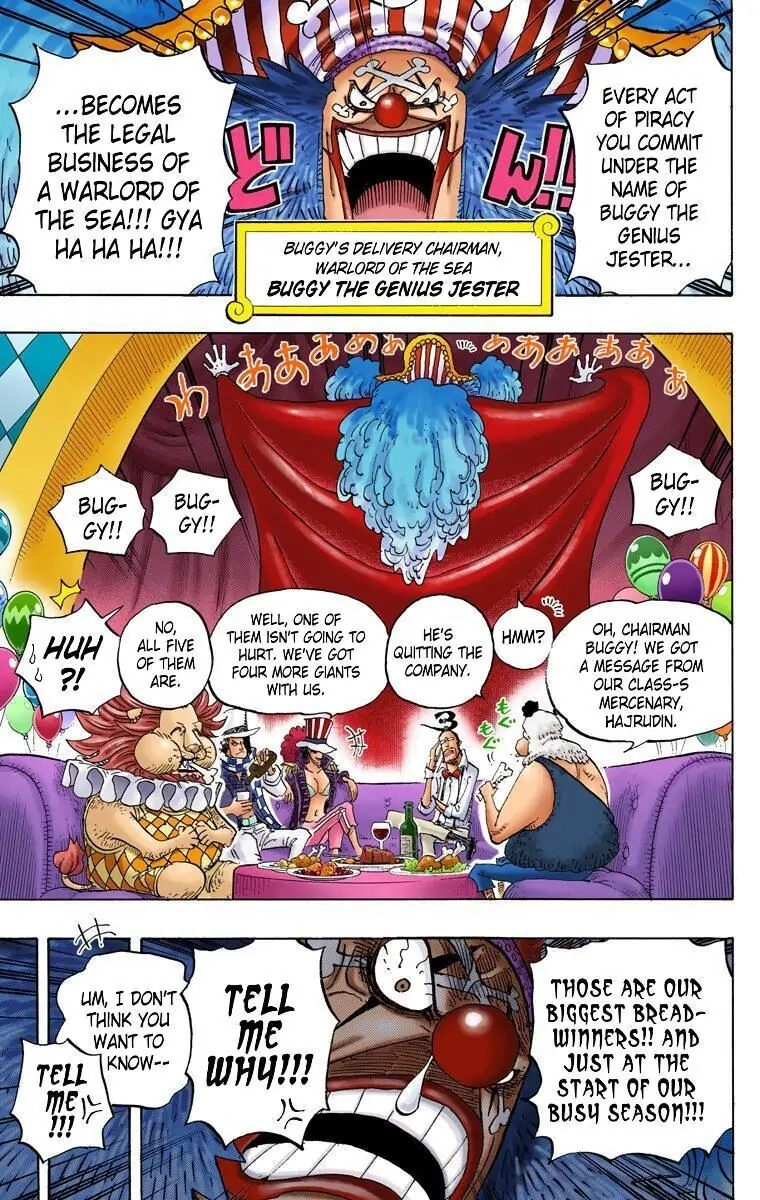 One Piece (Official Colored) Chapter 803 page 11 - 