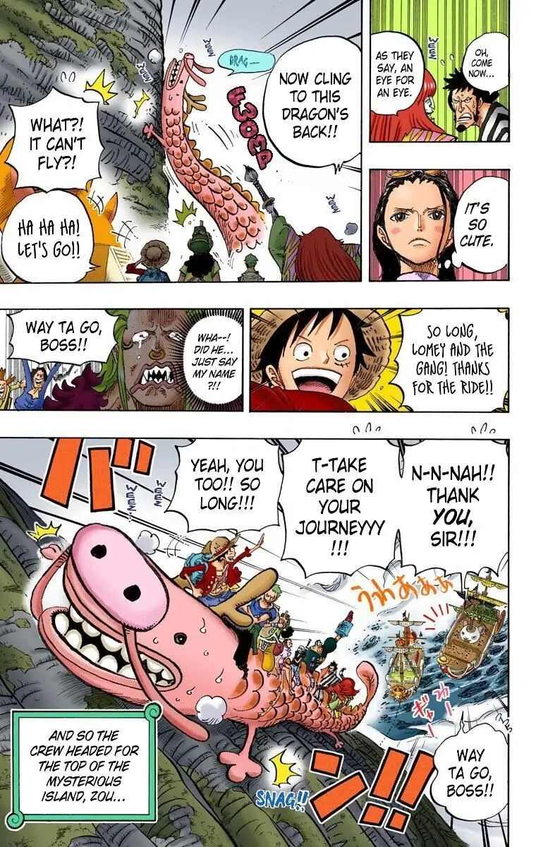 One Piece (Official Colored) Chapter 803 page 5 - 