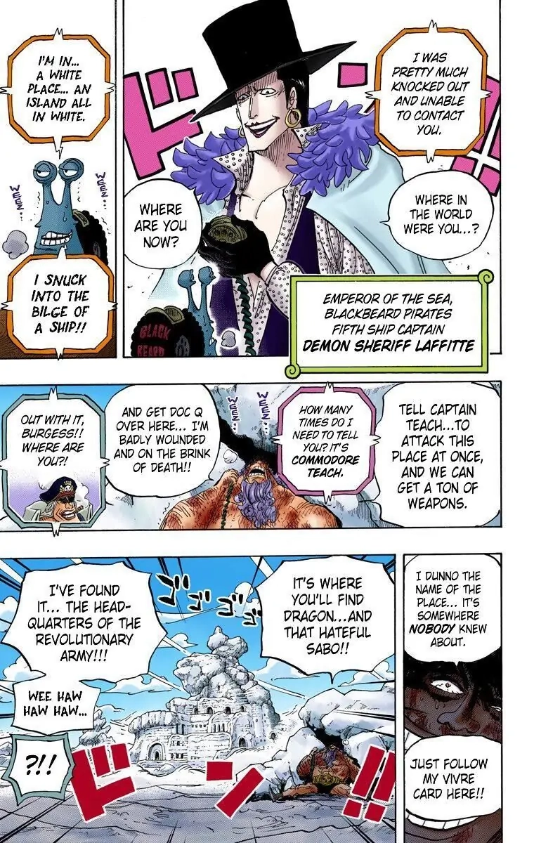 One Piece (Official Colored) Chapter 803 page 9 - 