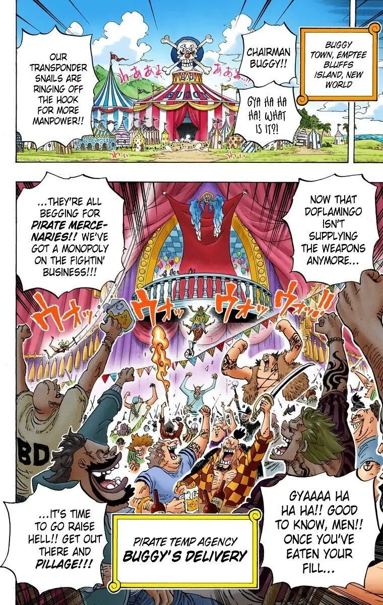 One Piece (Official Colored) Chapter 803 page 10 - 