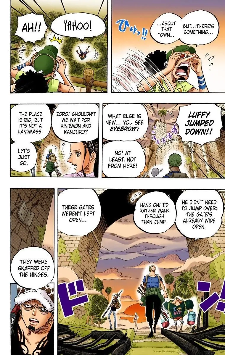 One Piece (Official Colored) Chapter 804 page 11 - 