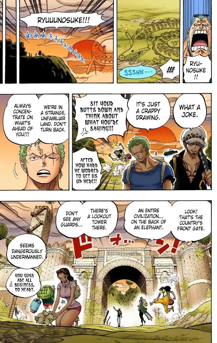 One Piece (Official Colored) Chapter 804 page 9 - 