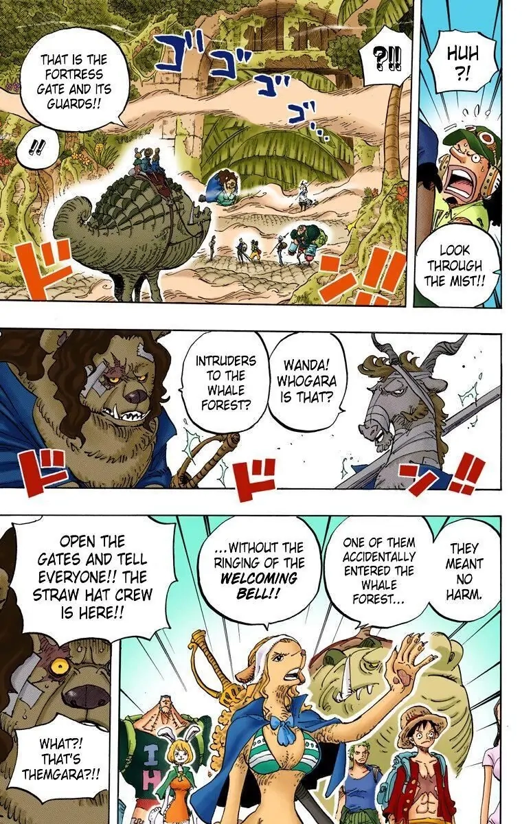 One Piece (Official Colored) Chapter 806 page 11 - 