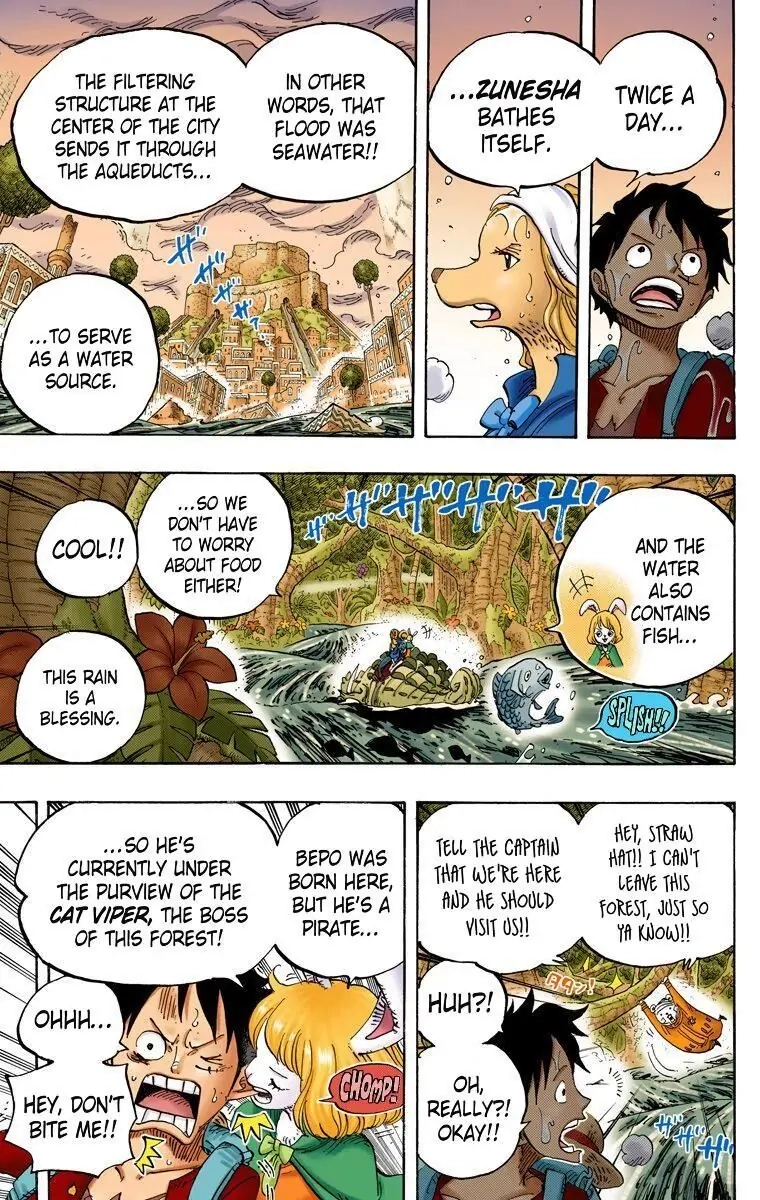 One Piece (Official Colored) Chapter 806 page 5 - 