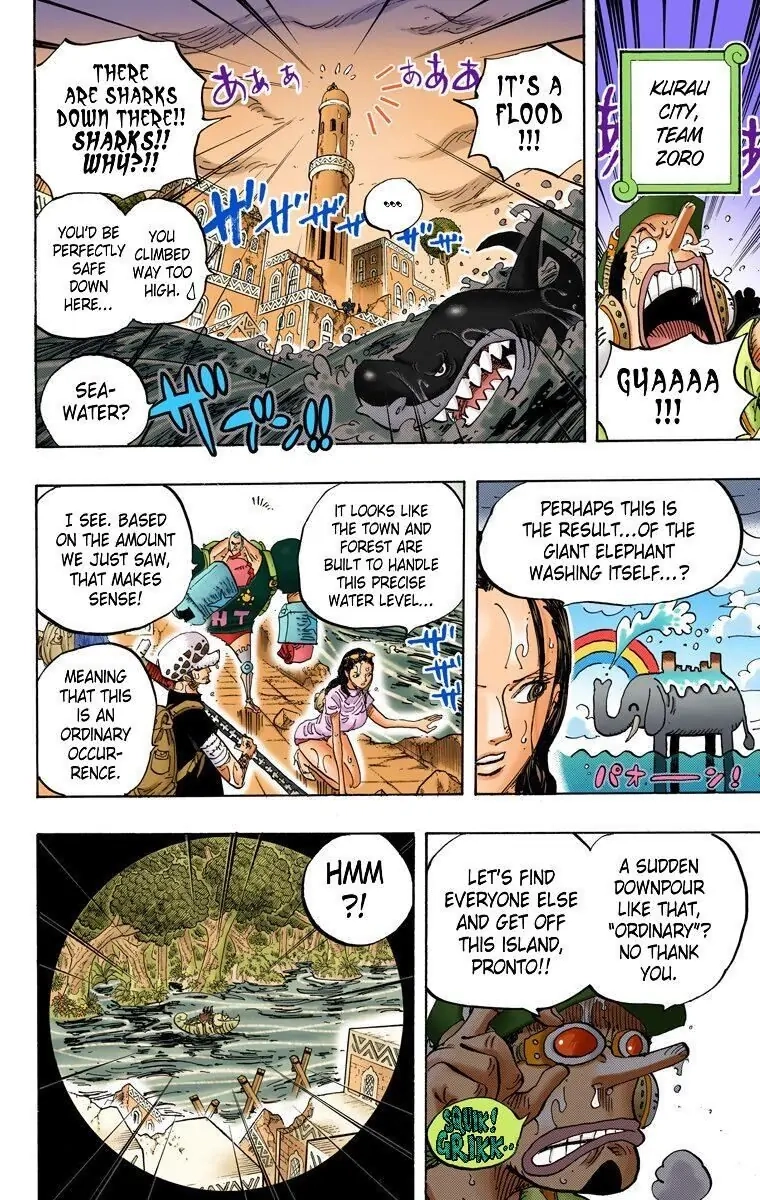 One Piece (Official Colored) Chapter 806 page 6 - 