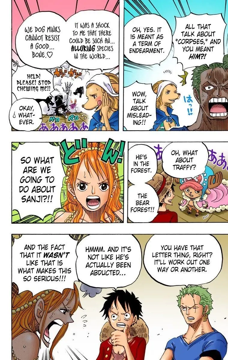 One Piece (Official Colored) Chapter 807 page 11 - 