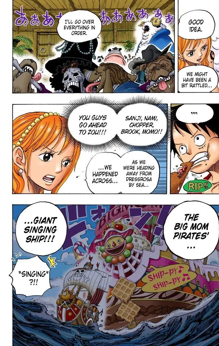 One Piece (Official Colored) Chapter 807 page 13 - 