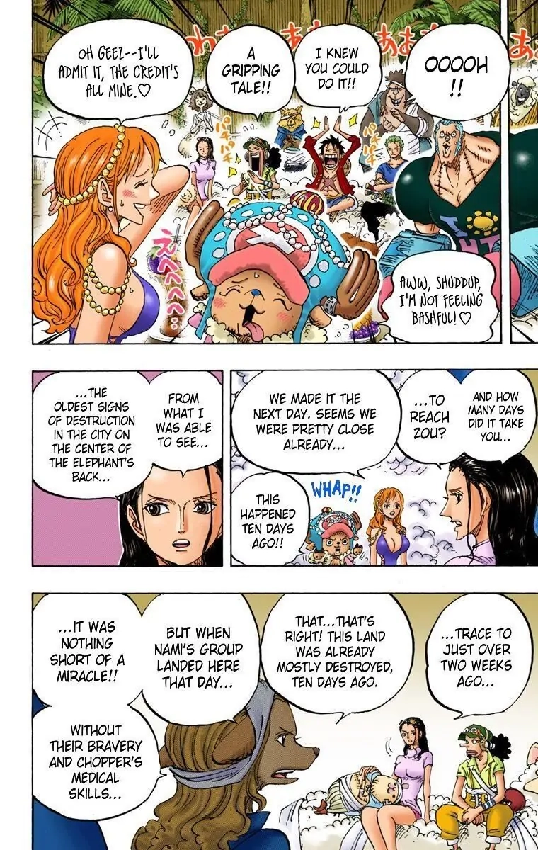 One Piece (Official Colored) Chapter 807 page 17 - 