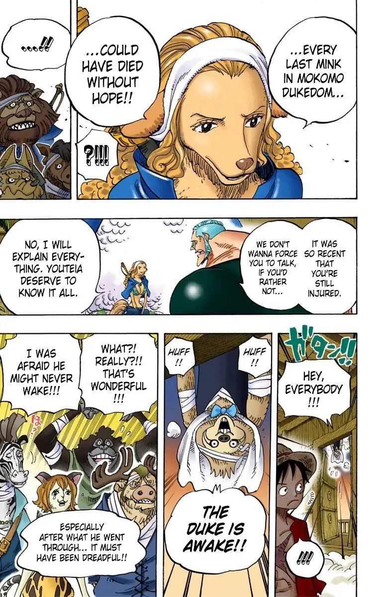 One Piece (Official Colored) Chapter 807 page 18 - 