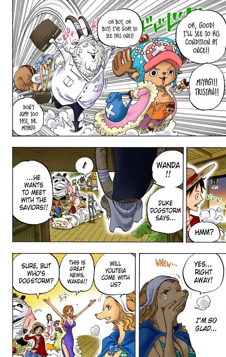 One Piece (Official Colored) Chapter 807 page 19 - 