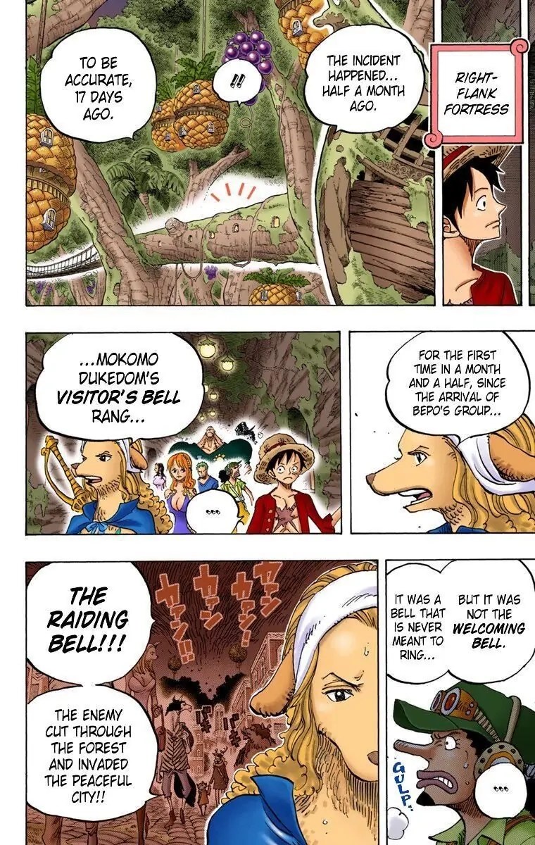 One Piece (Official Colored) Chapter 807 page 21 - 